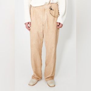 Our Legacy BNWT $475 Borrowed Chino Washed Oat Linen Corduroy